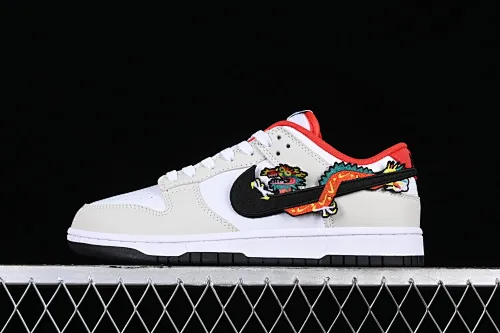 All categories Nk SB Dunk series Nk SB Dunk Low low-top sneakers Nk Dunk Low GS "Year of the Dragon" Year of the Dragon limited SB low-top casual sneakers FZ5528-101